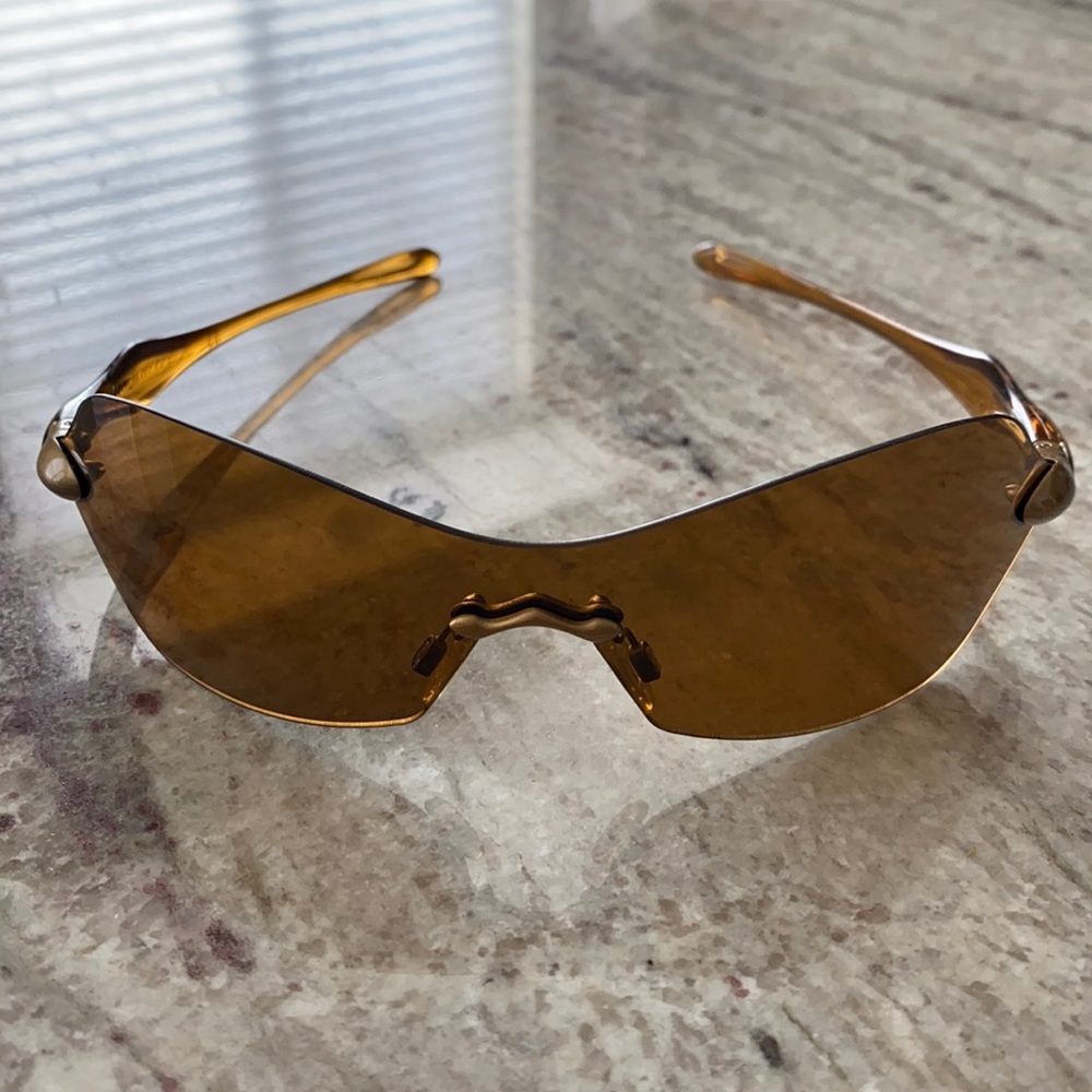 Oakley Blade Brown Sunglasses!